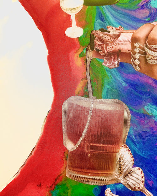 "Apple Wishes 2" wall mirror /table top 24"x24" image 1