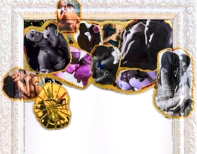 "Erotica" Mirror Floor or Wall 67'"x 31" ready to hang image 6