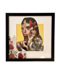"Wild Elegance" 12”x12” collage image 0