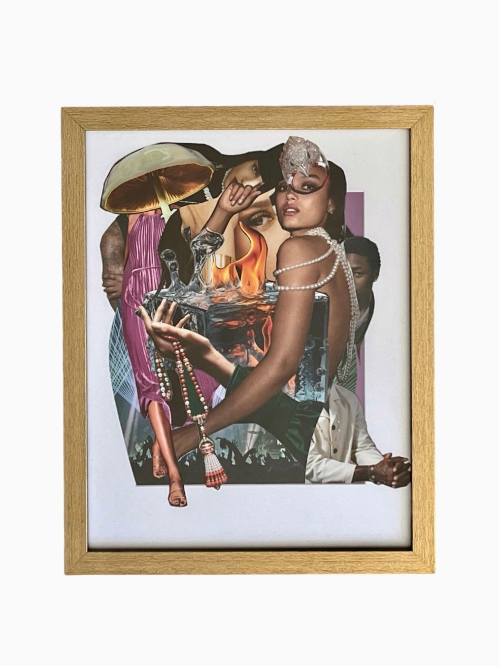 "How Hot am I?" 11”x14”collage image 0