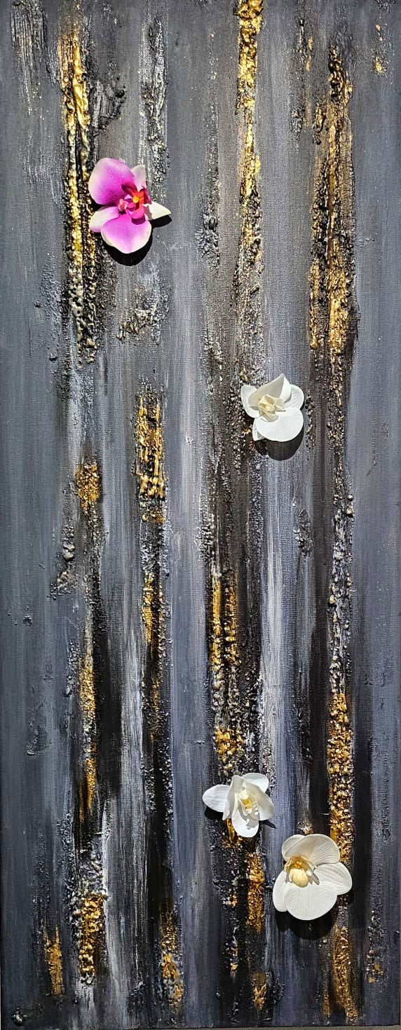 "Orchids triptych" image 3