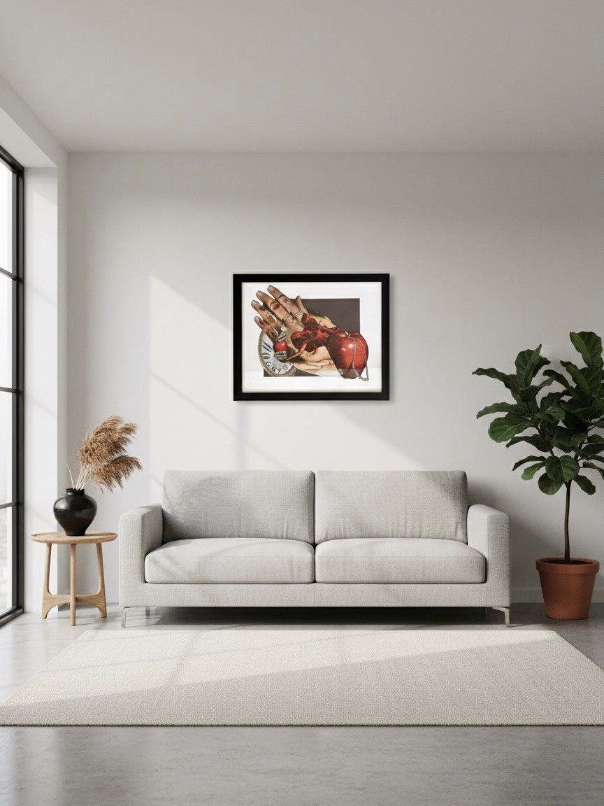 "Fruits of Desire" 11”x14”collage image 3