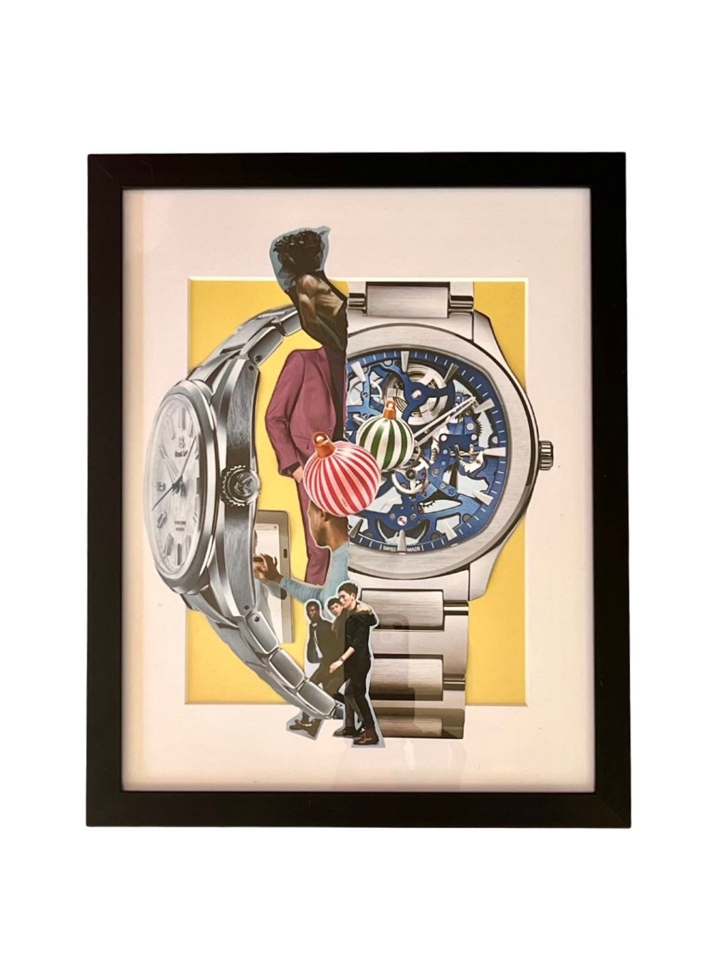 "Luxury of Time" 11”x14”collage image 0
